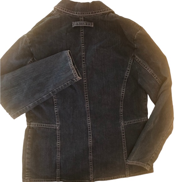 Kate Hill Jean Jacket Size 8P - Picture 2 of 3
